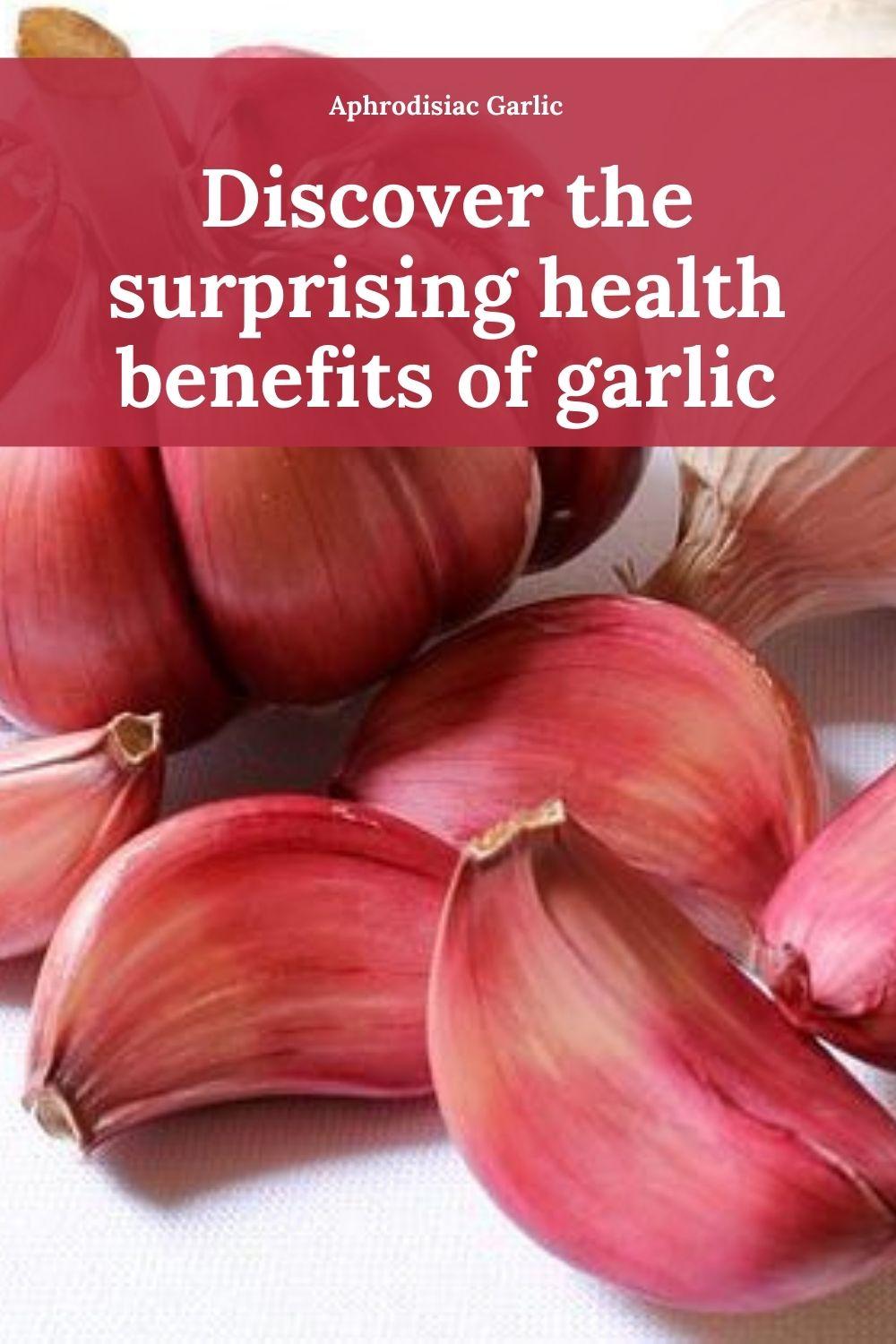 aphrodisiac garlic graphic