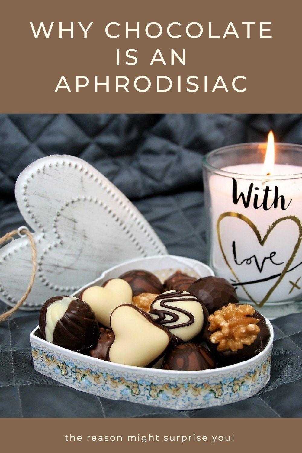 is chocolate an aphrodisiac? graphic