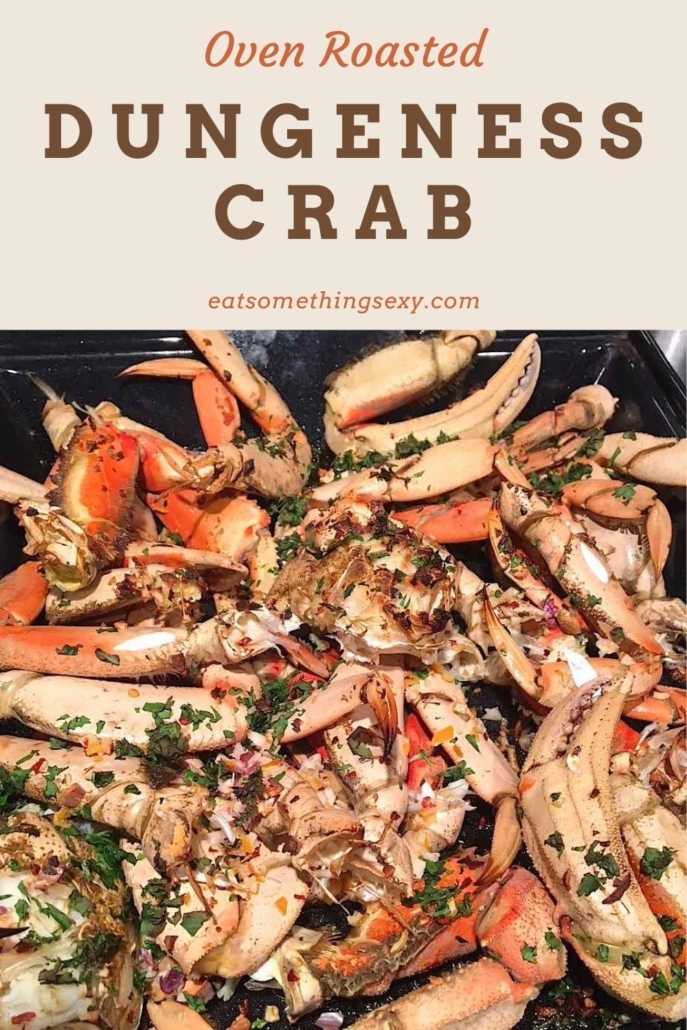 oven roasted dungeness crab graphic