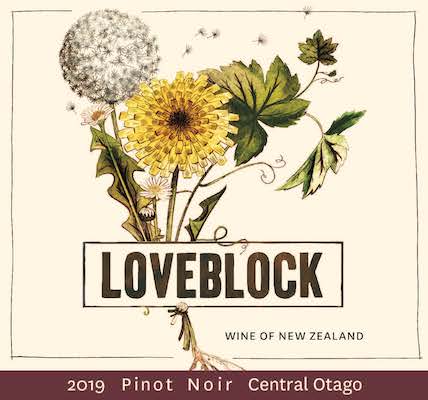 Loveblock Pinot Noir Bottle Shot