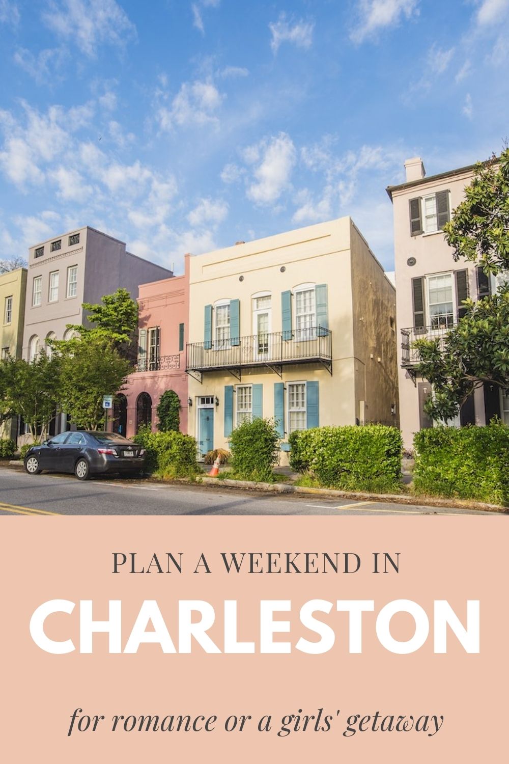 Weekend in Charleston graphic