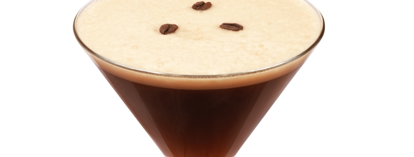 closeup of this tia maria espresso martini recipe