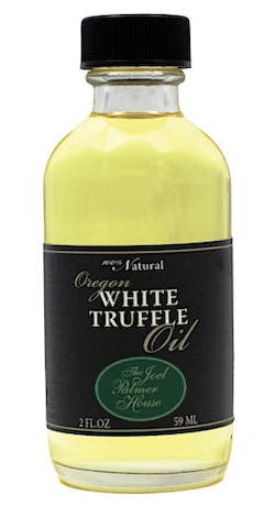 bottle shot of Oregon Truffle Oil Co. white truffle oil