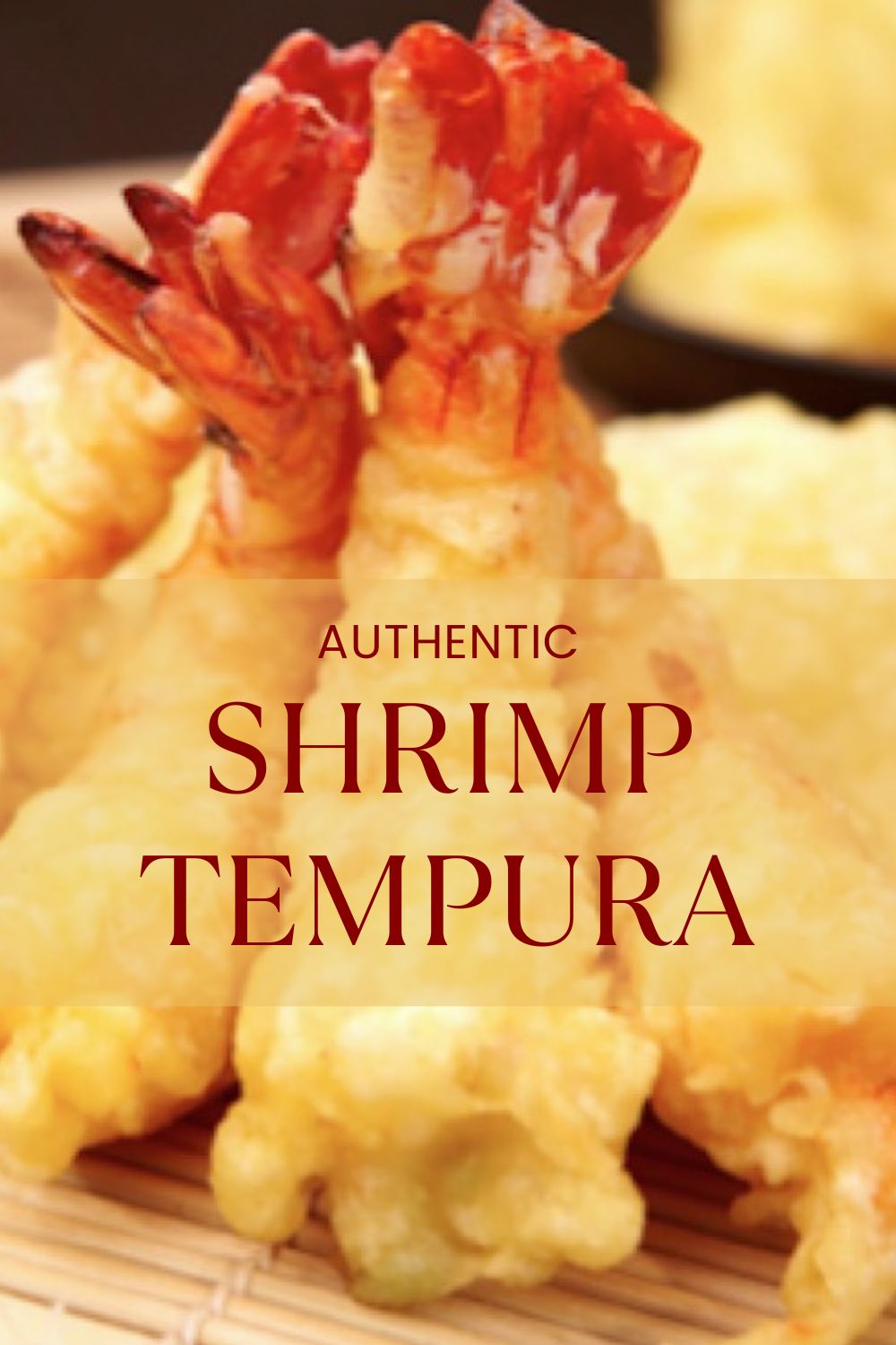 Authentic Japanese Shrimp Tempura Graphic