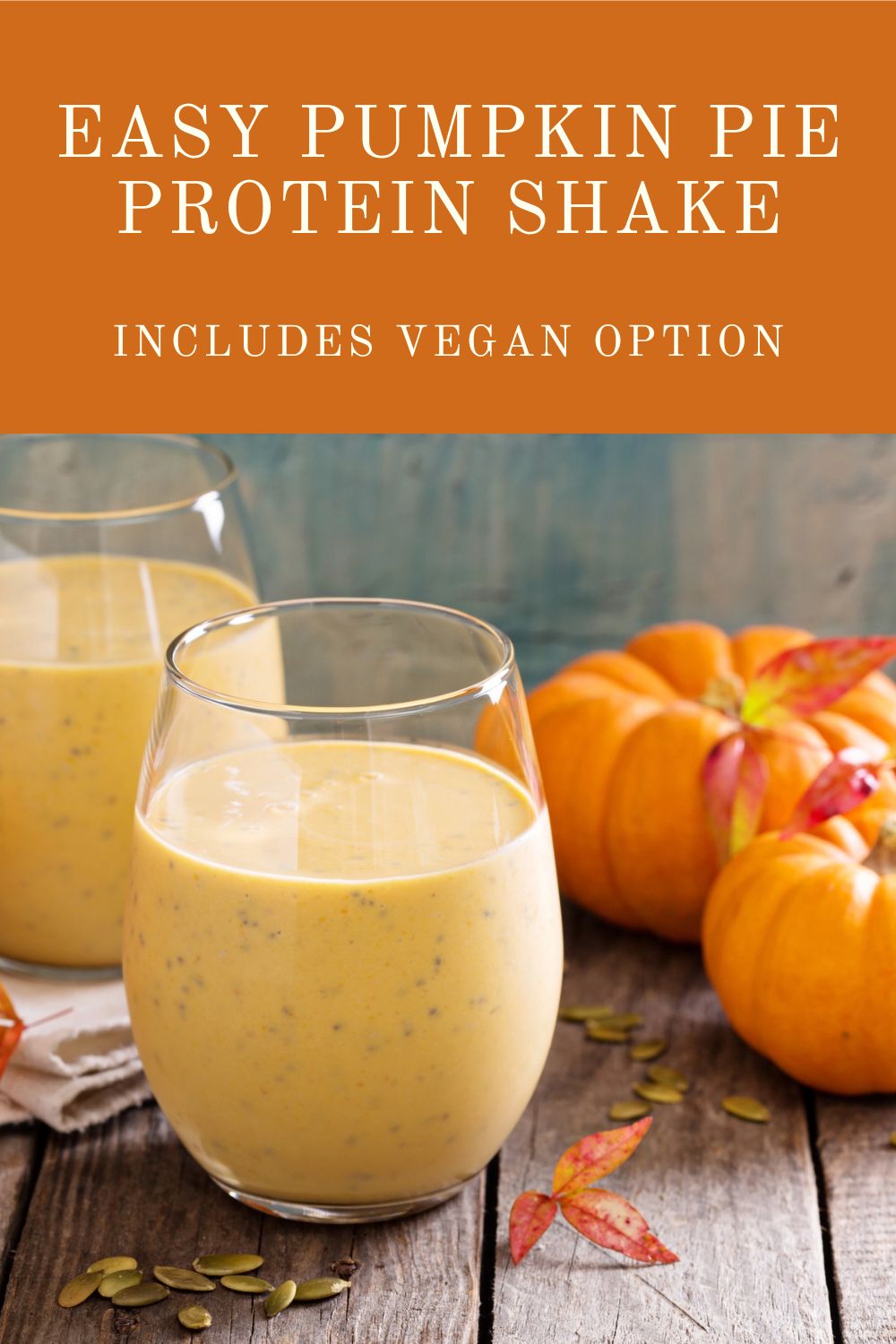 Pumpkin Pie Protein Shake Graphic