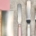closeup of the four Ashley Holt pastry tools on a gray granite background