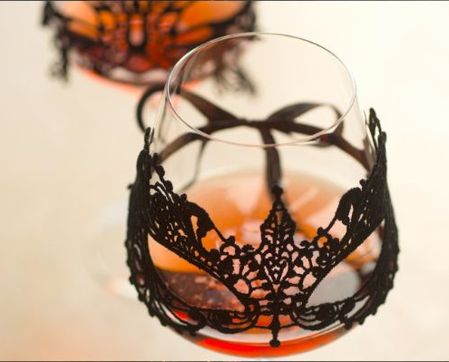 closeup of the ultimate sexy cocktail, Spicy Aphrodite