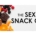sexy snack quiz banner with black text on a white background surrounded by snack foods including nuts, berries, pomegranate, shrimp, hummus, avocado